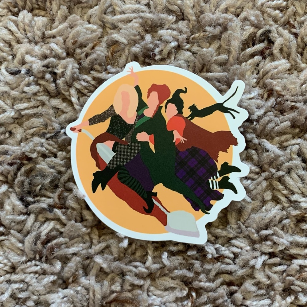 Hocus Pocus Vinyl Sticker Matte